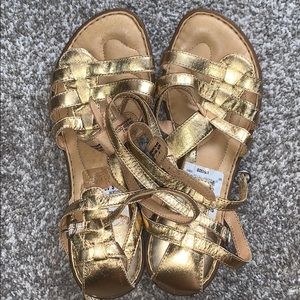 Women’s Born gold sandals